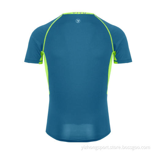 Moisture Wicking Dry Fit T-shirt Tight Grey